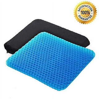 Vakly Convoluted Foam Egg Crate Seat Cushion 4 Inch Thick [18''x16''x4'']  for Added Padding and Comfort on a Wheelchair or Office Chair (3)
