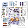 thumbnail image 2 of Simple Visual Pattern Drawing Practice Book Clear Step Tutorials For Original Handmade Pattern Design, 2 of 8