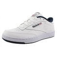 thumbnail image 2 of Reebok AR0457: Men's Club C 85 Fashion Medium Width Int-White/Navy Sneaker (10.5 D(M) US Men), 2 of 3