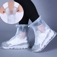 thumbnail image 3 of CSChome Waterproof Shoe Covers Waterproof Shoe Covers Reusable Overshoes for Rain Non-Slip Boot Covers for Men Women Foldable Zipper Shoe Protectors for Outdoor, 3 of 5