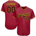 thumbnail image 1 of 2024 New Amazon Factory Custom Baseball Uniform Fans Alphabet Jersey 3D Digital Print Button Cardigan, 1 of 4