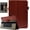 Brown, variant on Universal 10 Inch Tablet Case, Universal 10.1 Inch Tablet Case,  Protective Folio Stand Android Case for 9.6-11 Inch Tablet with Hand Strap and Cards Slots, Brown