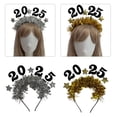 thumbnail image 4 of Fashion 2025 Star Headband with Golden Detail Women's Fashion Headpieces Comfortable Party Accessory for Women, 4 of 8