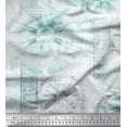 thumbnail image 1 of Soimoi Cotton Poplin Fabric Elephant & Wheel Panel Print Fabric by the Yard 56 Inch Wide, 1 of 3