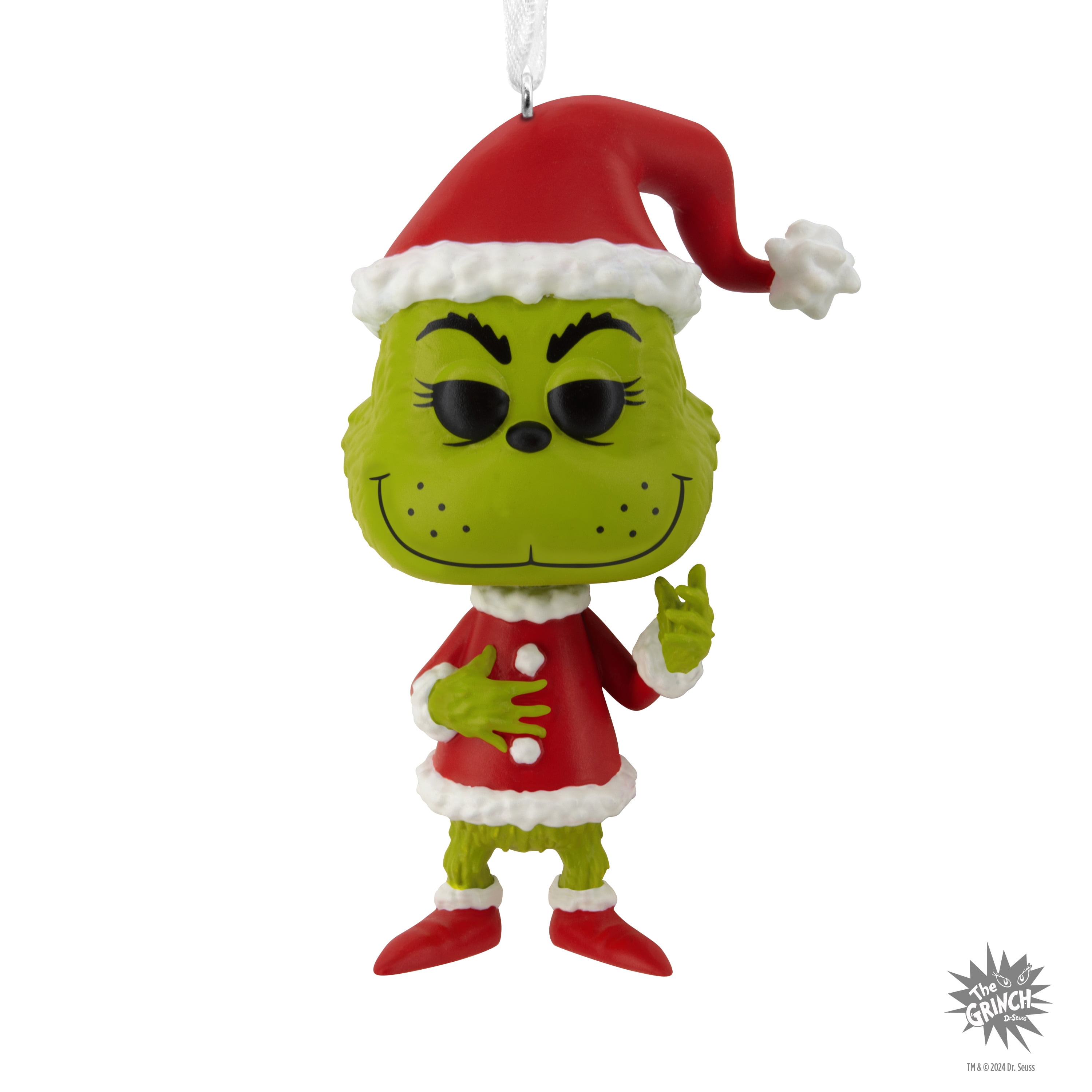 Hallmark Dr. Seuss's How the Grinch Stole Christmas! Grinch Funko POP! Christmas Ornament, Pop Culture Gifts