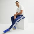 thumbnail image 4 of Men's adidas Essentials 3-Stripes Stanford Sportswear Pants Color: Black Size: S, 4 of 4