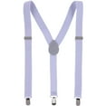 thumbnail image 3 of CTM  Solid Fashion Color Bow Tie and Suspender Set (Men), 3 of 5