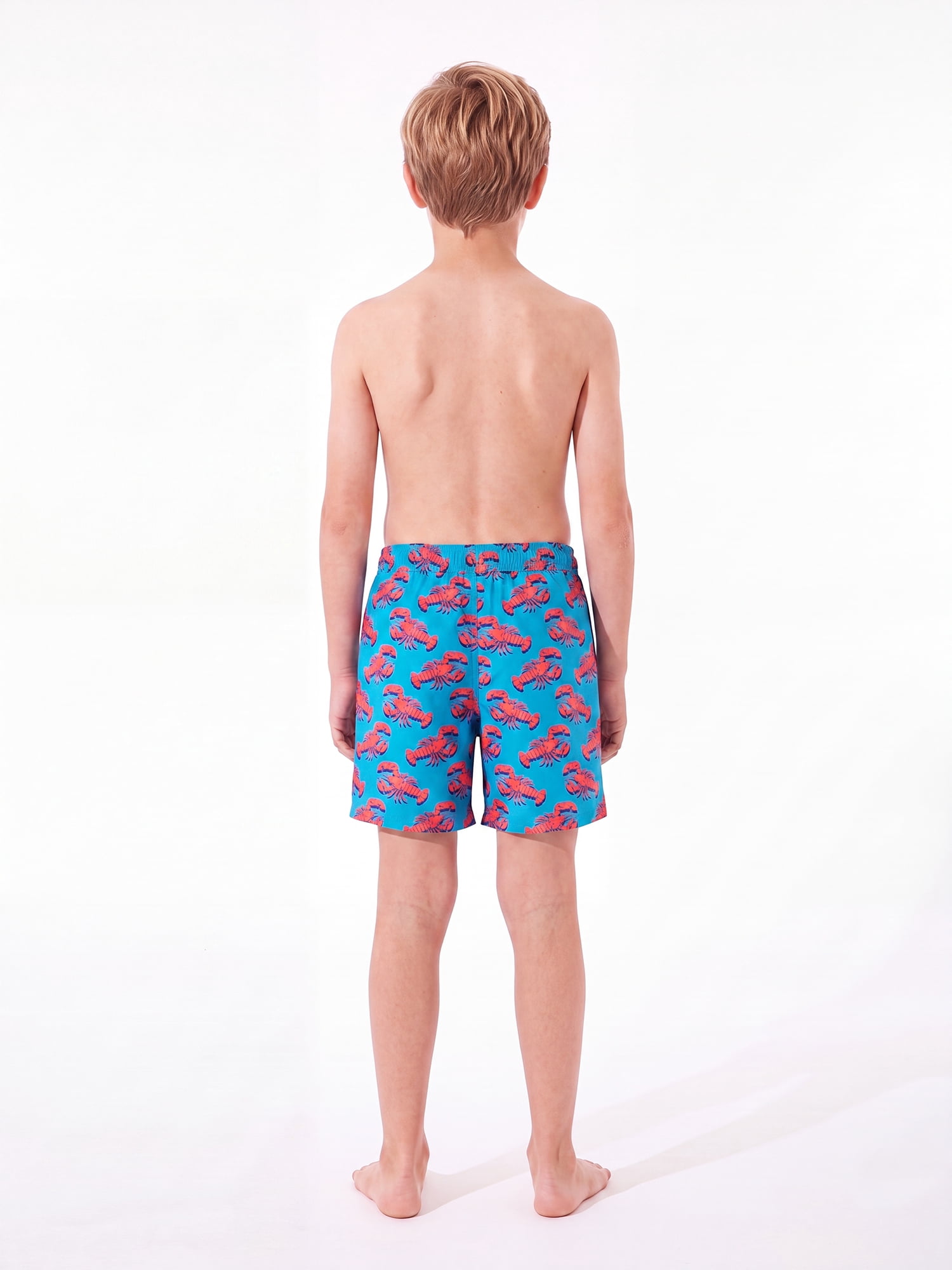 Ocean Gear Boys Print 5.5 inch Swim Trunks , Sizes 4-18