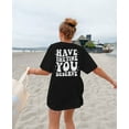 thumbnail image 4 of VILOVE Oversized T-Shirts for Women Christian Deserve Day Shirt Funny Skeleton Shirts Casual Oversized Graphic Tees Tops, 4 of 5