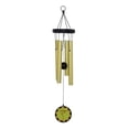 thumbnail image 1 of CEHVOM Colorful Chakra Wind Chimes Outdoor Metal Four Tube Wind Chime Ornament, Yellow, 1 of 4