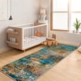 thumbnail image 2 of Roomisland 2'x6' Runner Rug, Washable Non Slip Low Profile Rug with Rubber Backing for Kitchen, Entryway, Hallway, 2 of 8