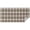 Brown/White, variant on Brown and White Checkerboard Checkered Pattern Rectangle Tablecloth 60"x84",Waterproof Polyester Rectangle Table Cloth, Wipeable Spillproof Polyester Tablecloth for Dining, Camping, Indoor and Outdoor