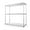 Chrome, variant on pouseayar Metal Shelf Wire Shelving Unit, 3 Tier NSF 1050lbs Capacity Heavy Duty Adjustable Storage Rack with Shelf Liners for Kitchen Garage Basement, 48" H x 48" L x 18" D - Chrome