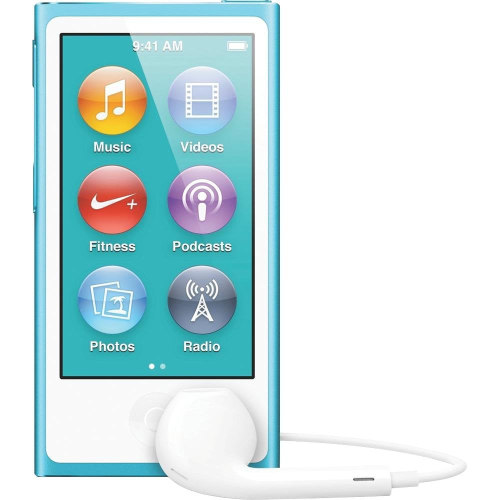 Restored Apple iPod Nano 7th Generation 16GB Blue MD477LL/A 