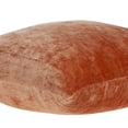 thumbnail image 4 of Parkland Collection Sunstone Transitional Orange Solid Pillow Cover, 4 of 6