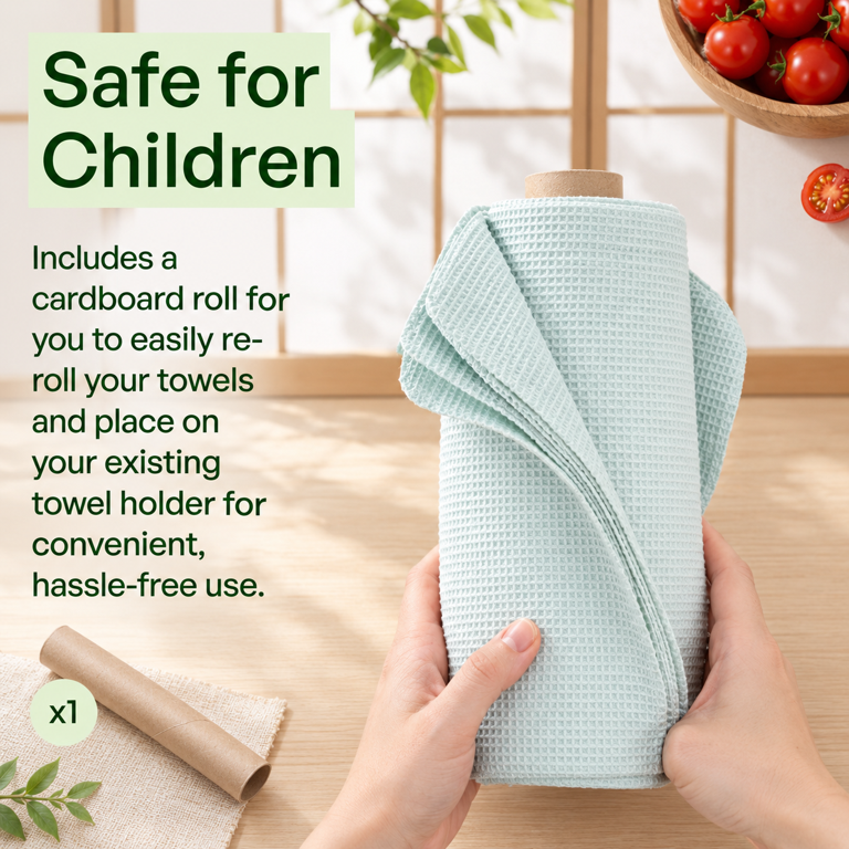 Cichen Paper 24 Pack Reusable Kitchen Paper Towels ning Cloths - Walmart.com