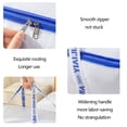 thumbnail image 4 of Fiudx Bolsas para Guardar Ropa, Bolsa de Gran Capacidad con Cremallera, Organizador de Viaje con Asa Reforzada, Solución de Almacenamiento Plegable y Lavable a Máquina, Ideal para Viajes En Casa, Ide, 4 of 6