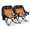 Heated - Black(2P), variant on ABORON Oversized Heated Rocking Camping Chair for Adults- 400lbs Capacity Padded Camping Recliner w/ 3 Levels Heat - Folding Lawn Chair with Side Pockets for Camp Patio Backyard