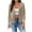 Khaki Womens Work Blazers, variant on BSDJILFG Cotton Cardigans for Women Scallop Trim Blazer Open Front Business Casual Short Cropped Jackets