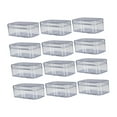 thumbnail image 3 of KLKCMS 12Pcs Transparent Candy Packaging Box Biscuit Carrier Box for Nougat Festive 11.8cmx6cmx5cm, 3 of 7