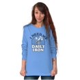 thumbnail image 4 of I Need My Daily Iron Golfer Golf Joke Long Sleeve TShirt Men Women Brisco Brands 2X, 4 of 6