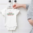 thumbnail image 6 of The Best Christmas Present Ever Romper Boys or Girls Infant Baby Brisco Brands 6M, 6 of 6