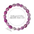 thumbnail image 2 of Natural Gemstone Bracelet for Wellness Energy Boosting Stylish Meaningful Jewelry Handmade Adjustable Positive Vibrations, 2 of 3