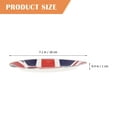 thumbnail image 2 of FRCOLOR Durable UK Flag Pattern Paper Plates for Parties 16pcs Multi Colored Lightweight Disposable Tableware, 2 of 7
