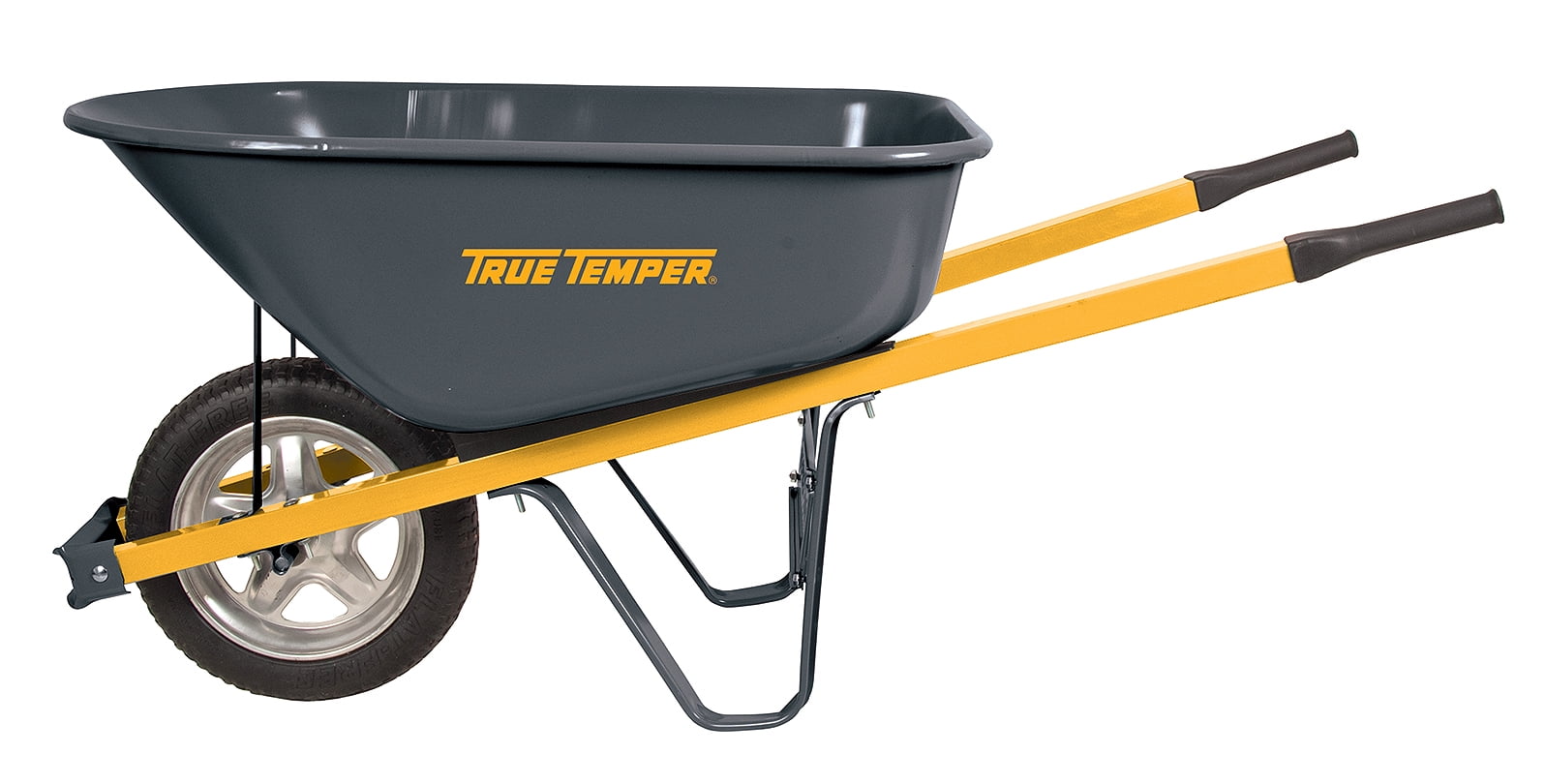 true temper green wheelbarrow