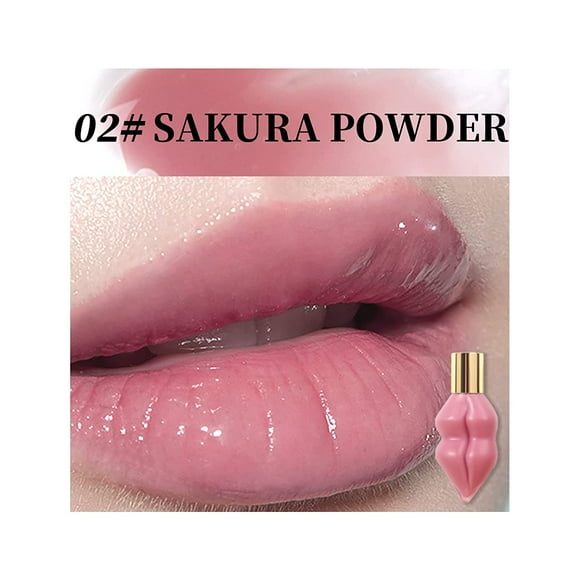 BEUKING Lip Plumper Gloss Lipstick Moisturize Smooth Natural Jelly Lip Stick Honey Shine Lip Sexy Plumping Lip Best Clear Lip Plumper Balm Liquid Christmas Gift