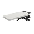 thumbnail image 3 of Bunblic Computer Arm Bracket Extension Board Sturdy Mouse Arm Support Foldable Armrest Rack Elbow Support for Desk Desktop Home Table white, 3 of 8