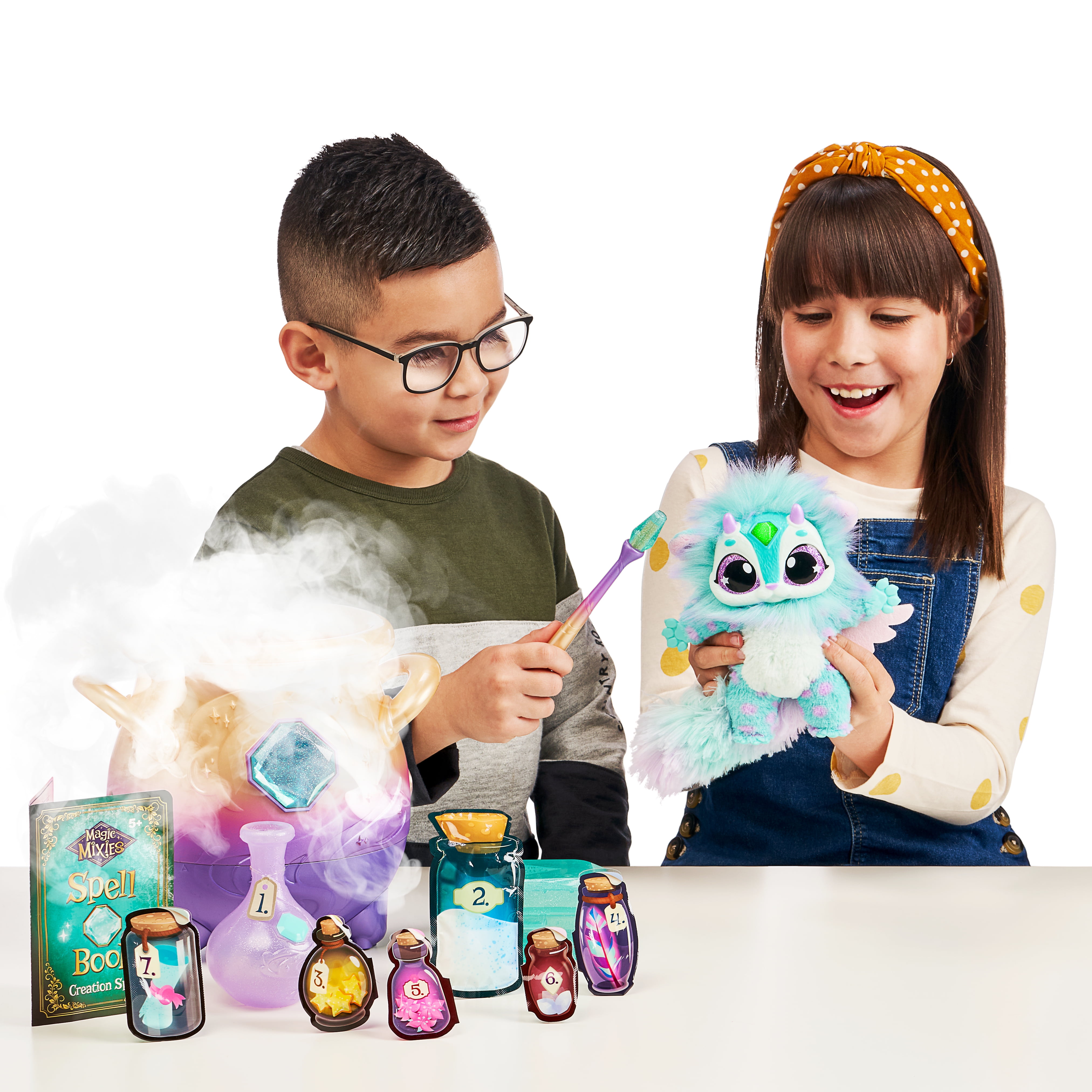 Magic Mixies Magic Cauldron Blue Spell Book Interative Hot 2021 Toy Gift Potions 