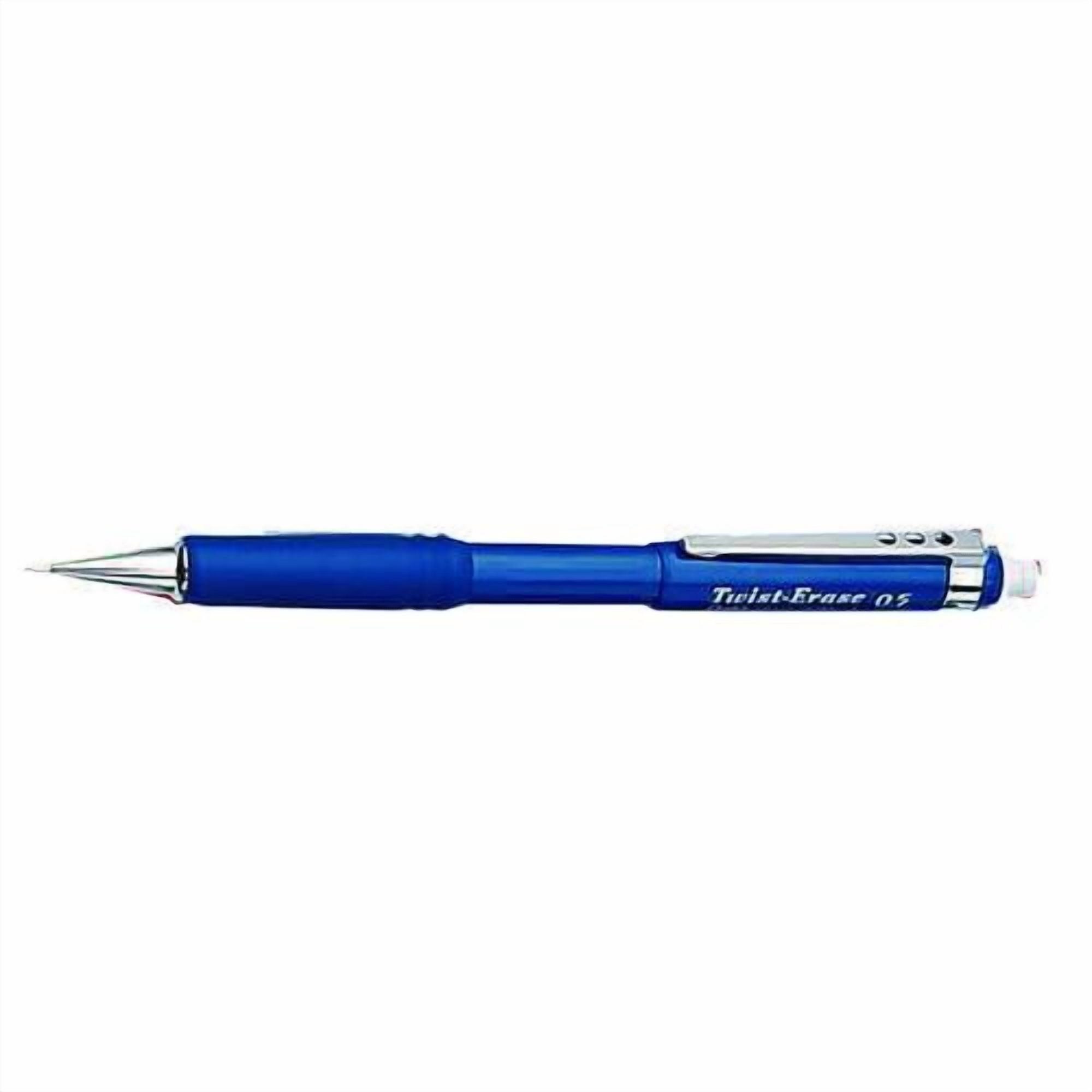 Twist-Erase III Mechanical Pencil, 0.5 mm, HB (#2), Black Lead, Black/Blue Barrel, 2/Pack | Bundle of 5