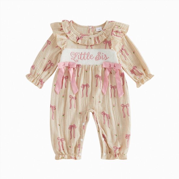 JUMEYU Newborn Romper Boy Baby Boy Girl Outfit Little Turkey Jumpsuit Romper Newborn Romper My First Thanksgiving Baby Clothes 0 3 6 9 12 18 Months (Beige,6-12 Months)