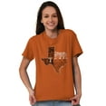 thumbnail image 4 of Texas Slang Funny State Shape TX Men's Graphic T Shirt Tees Brisco Brands S, 4 of 6