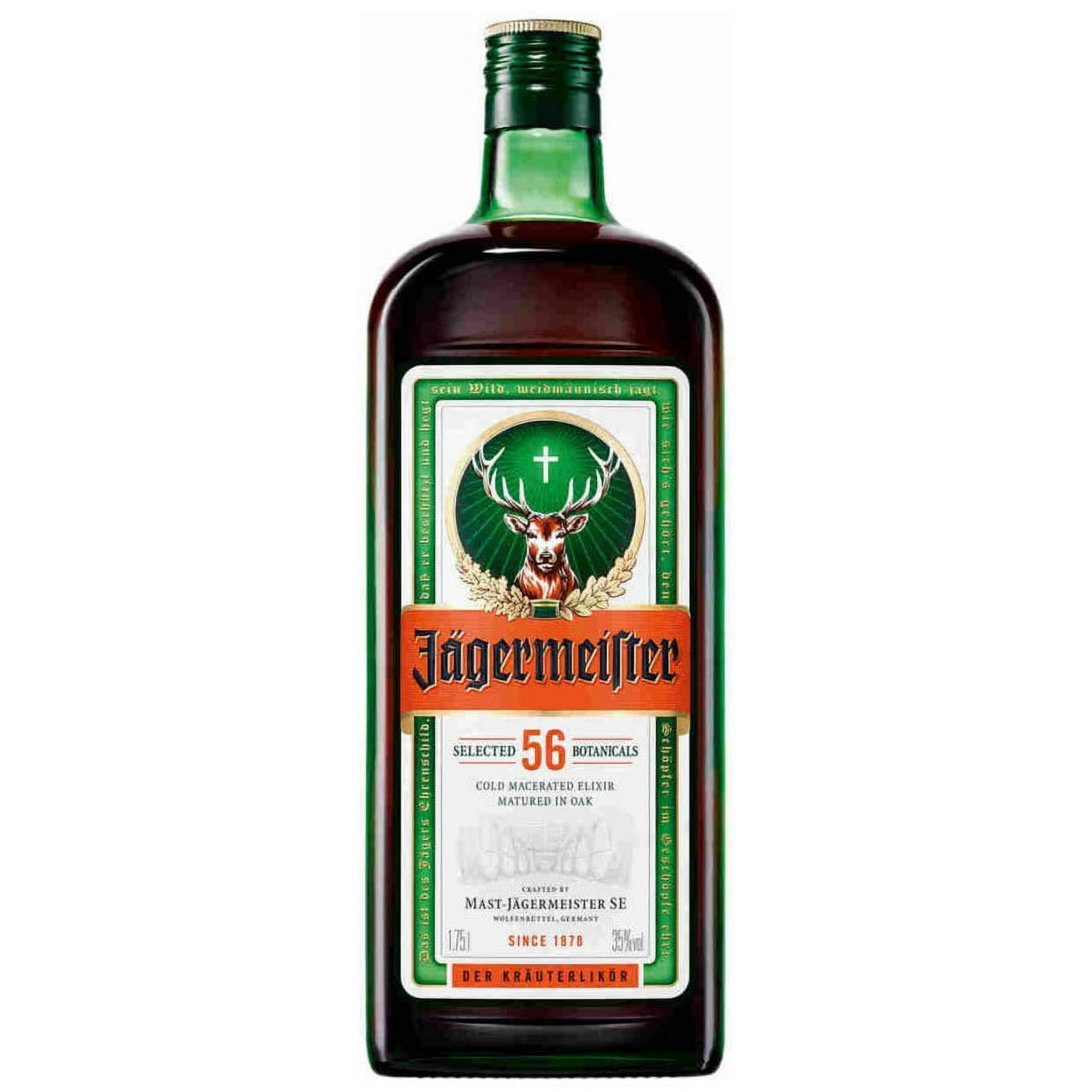 Jagermeister Herbal Liqueur, 1.75 L Bottle, 35% ABV