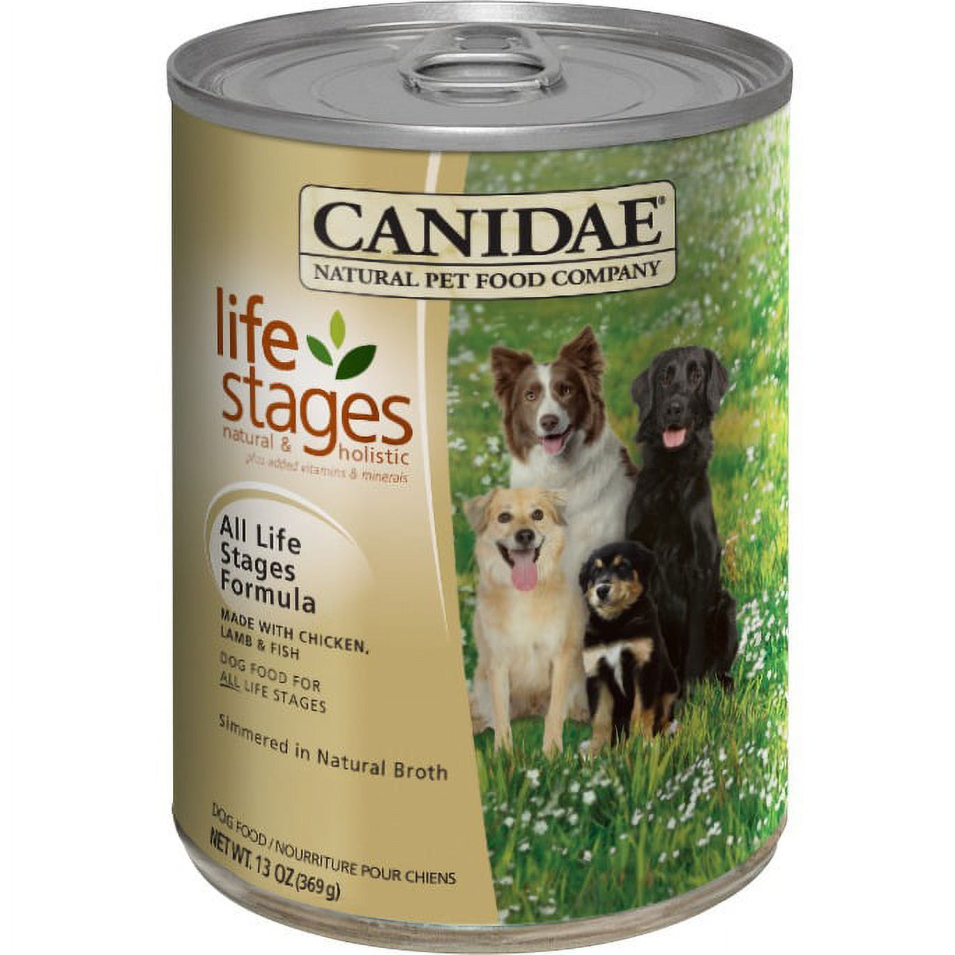 Canidae All Life Stages Chicken with Lamb & Fish Wet Dog Food, 13 Oz, (Case of 12)