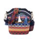 thumbnail image 4 of Bolso de hombro bohemio | Bolso bandolera con flecos para mujer | Bolso de mano con borlas estilo coreano | Bolso para festivales | Bolso casual para el día a día | Interior espacioso, 4 of 5