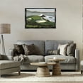thumbnail image 3 of Stupell Industries Coastal Golf Course Landscape Painting Black Floater Framed Art Print Wall Art, 31 x 21, 3 of 10