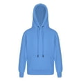 thumbnail image 2 of XUNZOO Children Boys Girls Solid Fleece Hoodies Hooded Sweatshirt Jumper Hoody Outerwear Pullover Light Blue 160, 2 of 8