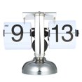thumbnail image 1 of Flip Desk Clock, Internal Gear Operated Large Number Display Flip Down Clock for Home Office School Hotel Without Battery, 1 of 7