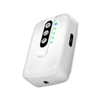 Tunhigl Rechargeable Aquarium Air Pump - 25H Runtime Portable Oxygen Aerator for Fish Tanks, Outdoor Battery-Operated Bubbler for Travel, Power Outages & Breeding Tanks (Type-C Charging)