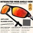 thumbnail image 6 of Bocaoying 3 Pairs Polarized Sports Sunglasses for Men Women, UV400 Protection Sunglasses with 3 lanyards, Lightweight Wrap Around Sun Glasses for Cycling Running Driving Fishing Golf, 6 of 7