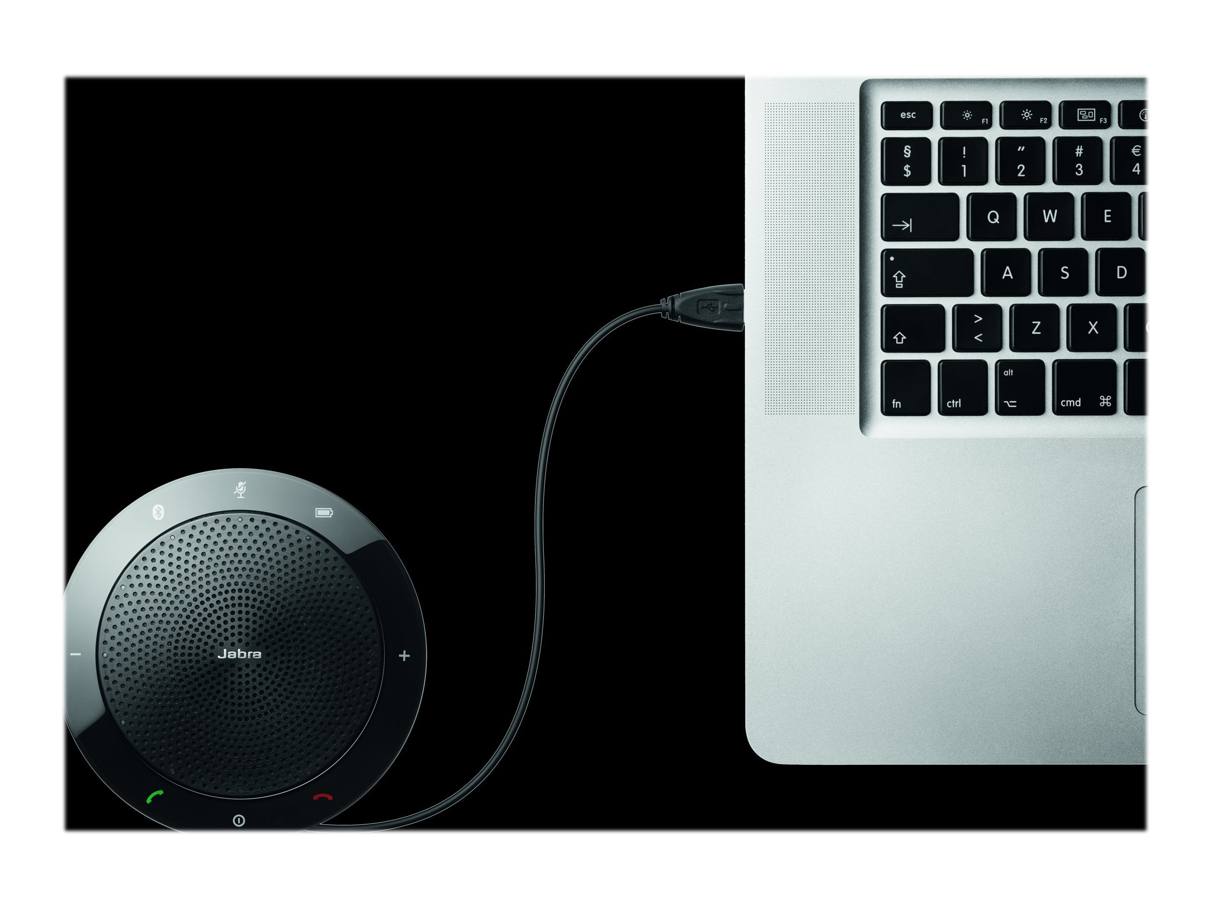Jabra SPEAK 510 MS - VoIP desktop speakerphone - Bluetooth - wireless, wired - USB - Certified for Skype for Business