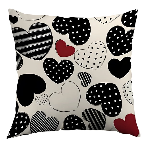Cojín de asiento con estampado irlandés, funda de almohada decorativa para San Valentín, cojín de sofá, artículos esenciales para dormitorio, regalos para hombres, almohadas, regalos para mujeres, coj