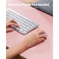 thumbnail image 4 of Leather Desk Mat - Non-Slip PU Desk Pad for Office and Home - Desk Organization and Accessories - Ideal for Large Mouse Pad and Desk Mats on Top of Desks (35.4" x 15.8", Light Pink), 4 of 8
