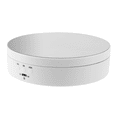 thumbnail image 2 of 2X Support Rotatif Rond pour Tourne-Disque Présentoir Studio Fond Photo Nouveau (Blanc), 2 of 8