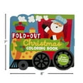 thumbnail image 4 of Holiday Time Fold-out Christmas Train Coloring Book, Party Favors, 4 of 4