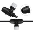 thumbnail image 5 of Dleadar 1/4 Inch Drip Irrigation Misting Nozzles Three-Way with Anti-leak Locked Barbed Home Decor, 5 of 10