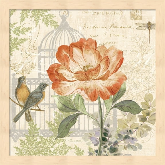 Metaverse Pamela Gladding 'Floral Nature Trail III' Framed Art